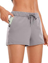 CRZ Yoga High-Rise Drawstring Shorts with Pockets