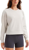 CRZ Yoga Soft Aura Pullover Crewneck Sweatshirt