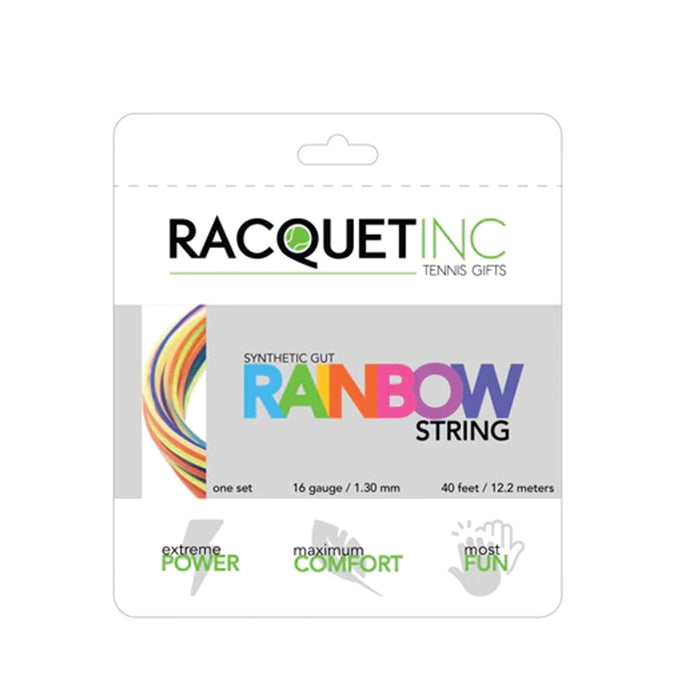 Racquet Inc Rainbow String – Volin's LLC